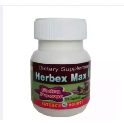 Herbex Max II Extra Power 20 Capsule